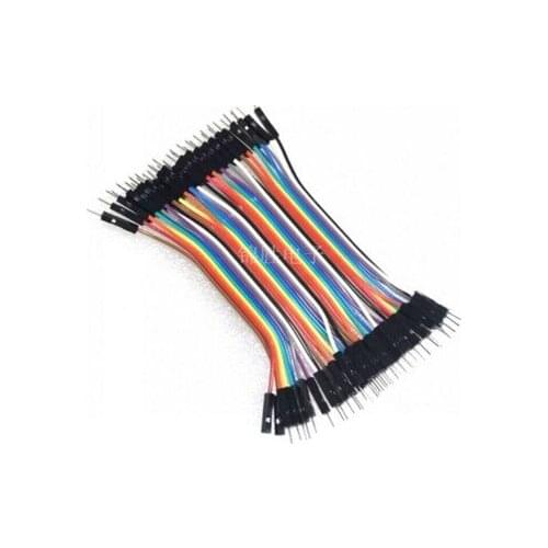 40PCS 20CM 2.54MM Row Male To Male Dupont Cable Breadboard Jumper Wire Connection Line For Arduino Diy RC Toy