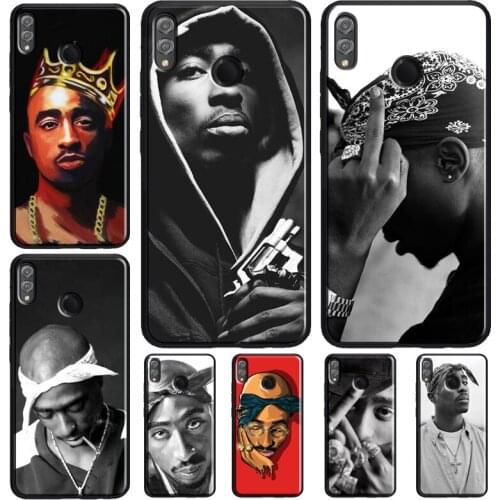 Rap Rapper 2pac Tupac Shakur Case For Huawei Honor 10 Lite 9 20 Pro 10i 9X 8X 7X V20 7A 8A 8C Nova 5T Y9 Y7 Y6 2019