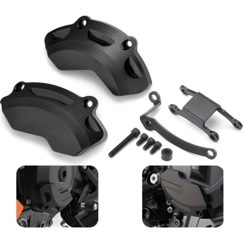 For KTM DUKE 790 Duke 2018 2019 CNC Left & Right Side Engine Case Slider Protector Guard Motorcycle Accessories 790 DUKE