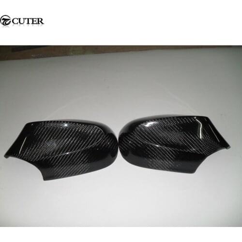 E87 Carbon Fiber Mirror Cover For BMW E87 Rearview Mirror Caps 06-09 Free shipping