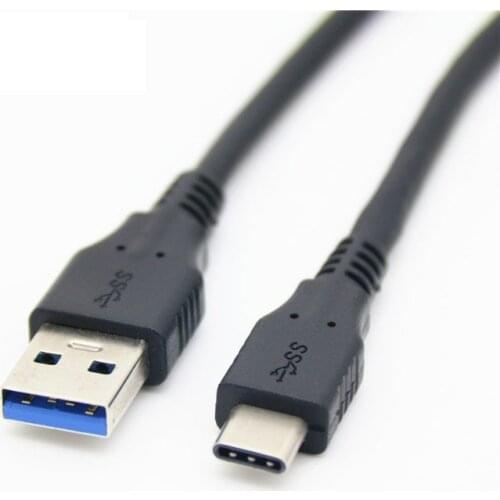 USB 3.1 Type C USB-C Male Connector to Standard USB 3.0 Type A Male Data Cable Fast Charging Cord for Type-C Device 50cm 1m 1.8m