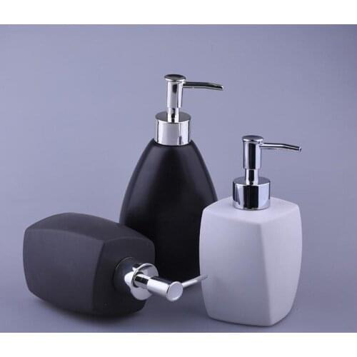 Ceramic Bottles Creative Latex Bottles Liquid Soap Dispensers Bathroom Set Home Decoration Bathroom Accessories