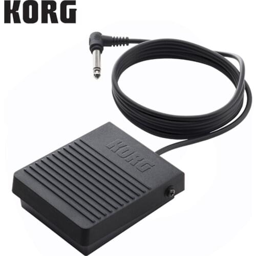Korg PS-3 / PS-1 Single Momentary Pedal Footswitch for MIDI Keyboard, Synthesizers, Tone Modules, and Drum Machines