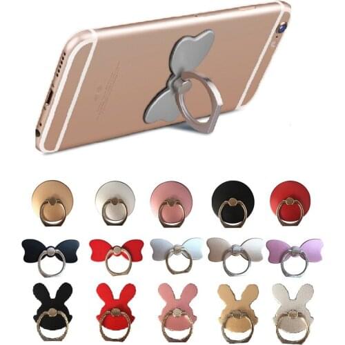 Mobile Phone Ring Holder Telephone Cellular Support Accessories Phone Finger Stand Holder Socket For Phone Samsung Xiaomi Iphone