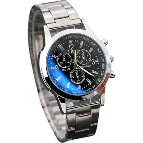 Wholesale Mens Wrist Watches Luxury Top Brand Stainless Steel Strap Dial Quartz Watch Fashion 2021 Gifts