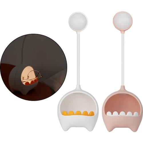 LED Book Light Desk Eye Protection Gooseneck Lamp Kids Students Readers