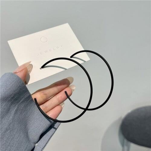 Серьги-кольца QUMORAIN China At AliExpress