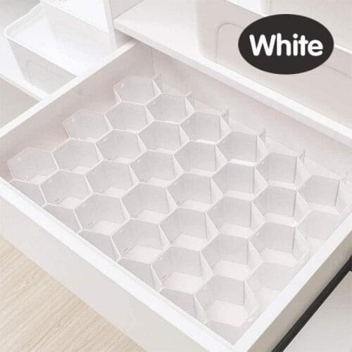 Adjustable Drawer Honeycomb Clapboard Partition Divider Box Separator DIY Grid Storage Organizer Cell Sorting Panties Socks