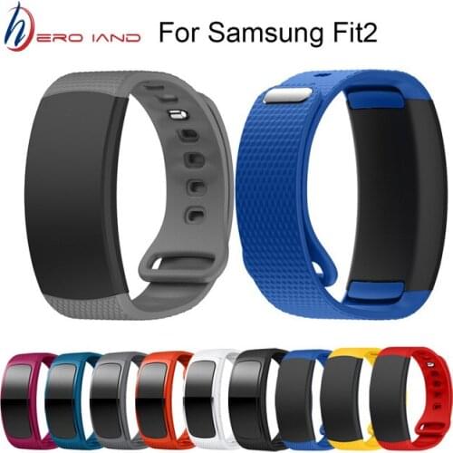 Watch Band Silicone Replacement Wristband For Samsung Gear Fit 2 SM-R360 watch Wristband For Samsung Gear Fit2 Pro fitness Watch
