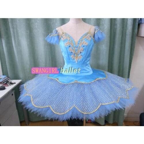 Sleep beauty profesional ballet tutus swan lake ballet stage costumes blue bird classic ballet tutu womenSB0034
