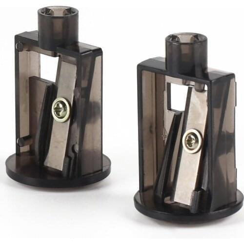 TENWIN 2pcs/set Multifunctional Automatic Electric Pencil Sharpener Blades Home Office Pencils Art Drawing Supplies