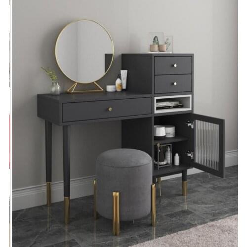 Dressing table storage cabinet dressing table one small apartment bedroom dressing table