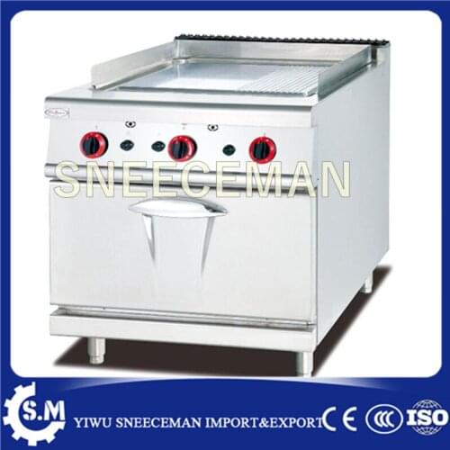 Vertical Stainless Steel Flat Plate Gas Griddle Grill