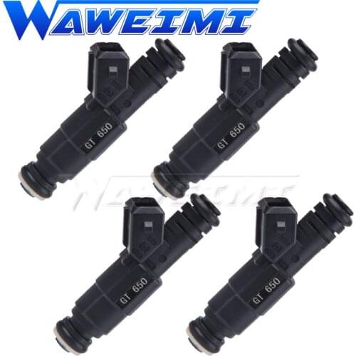 WAWEIMI 4x Fuel Injector GT650 650cc For Jeep Cherokee Grand Cherokee Wrangler V6 Brand New