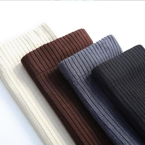 Luxury White Knit Long Skirts Women Autumn Winter High Quality Thick Warm Fishtail Skirt Knitted Sweater Skirt Jupe Femme Y660