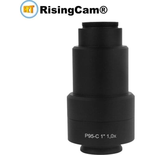 P95 1X C mount adapter Microscope camera C mount adapter for Zeiss trinocular microscope