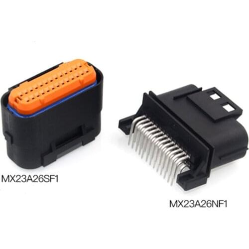Free Shipping MX23A26SF 1MX23A26NF1 10SETS SAMPLE 26PIN ECU Connector Car Electrical Wire Connectors
