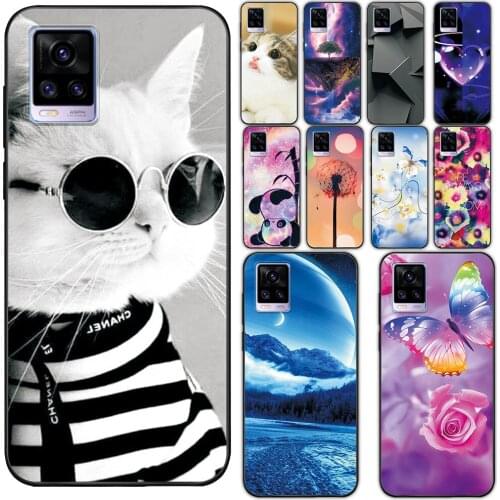 For vivo V20 Pro Case Protective Cover For vivo V20 Pro 6.44" Fashion Pattern Phone Case For vivo V20 Pro Soft TPU Silicone Capa