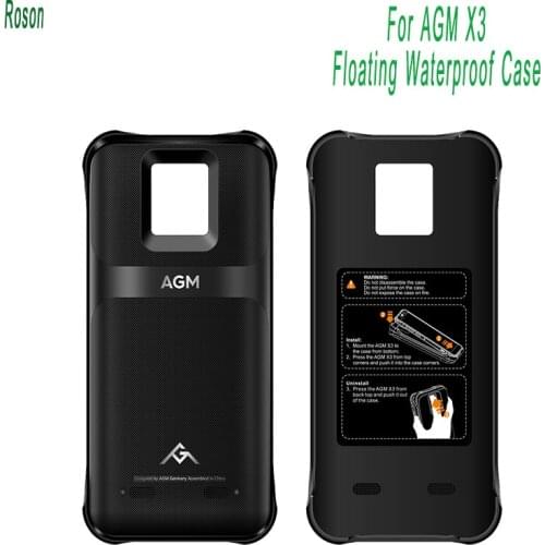 Roson Floating Module Back Cover For AGM X3 Waterproof Case for AGM X3 Phone Protection Case