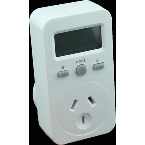 Digital Energy Meter Socket Plug-in Electric Power watt Meter Energy tester Monitor checker LCD Display AU Plug 240V-50Hz 10A