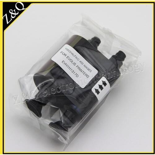 Evolis compatible R3013 Half Panel Color Ribbon - YMCKO for use with Evolis pebble/dualys/quantum/securion id card printer