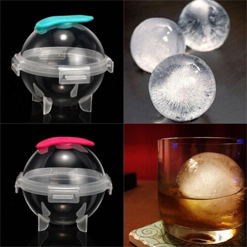 6cm Big Size Ball Ice Molds Sphere Round Ball Ice Cube Makers Home and Bar Party Kitchen Whiskey Cocktail DIY Ice Cream Moulds