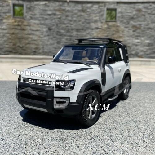 Diecast Car Model Almost Real New Defender 90 1:18 (White) + SMALL GIFT