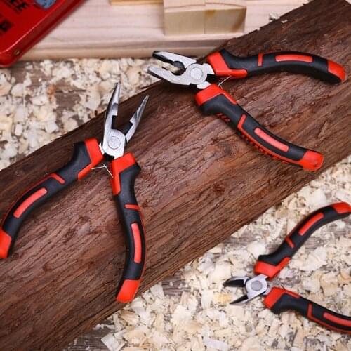 Mini Pliers 3 Piece Set Handle Mini Pliers DIY Pliers 3 Piece Set Hardware Accessories Tool Set Vise Making Supplies