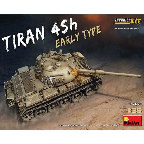 MiniArt 37021 1/35 Tiran 4 Sh Early Type. - Interior Kit - Interior Kit - Scale Model Kit