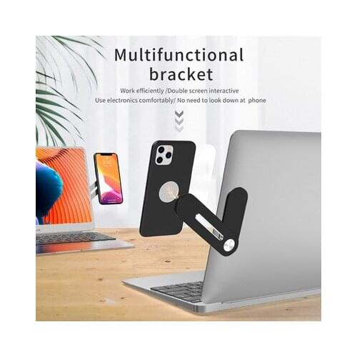 Notebook Computer Screen Display Side Mobile Phone Bracket Magnetic Extension Dual-Screen Display Mounting Clip