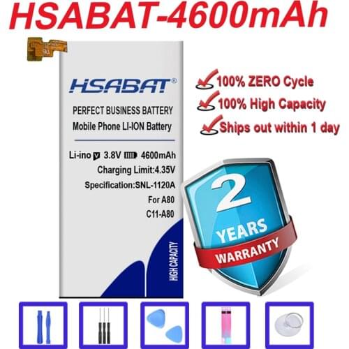 Original HSABAT 4600mAh C11-A80 Battery for Asus PadFone Infinity A80 A86 High Quality Phone Batterie