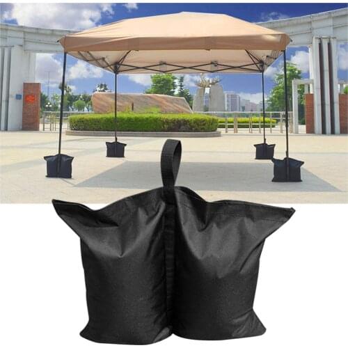 Tent Weight Bag Tent Building Portable Tent Stand Holder Sandbag Canopy Weight Bag Outdoor Anchor Bag Tent Pegs