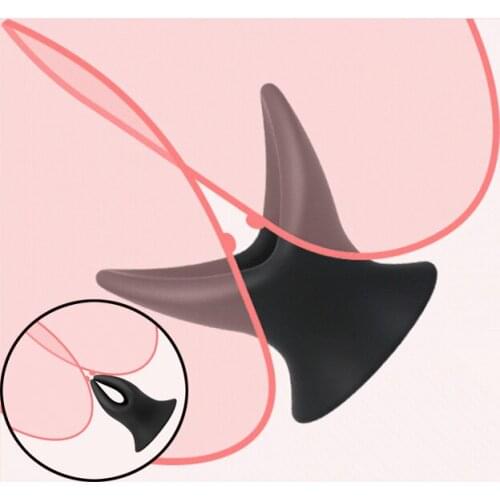 V-Shaped Hollow Anal Plug Large Dildo Butt Plug Prostate Massage Vaginal Speculum SM Anus Expansion Enema Sex Toys For Men Women