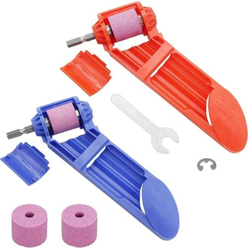 1 Set Portable Corundum Grinding Wheel Drill Bit Sharpener Twist Drill Bit Sharpening machine Portable Drill Bit Polishing Tool