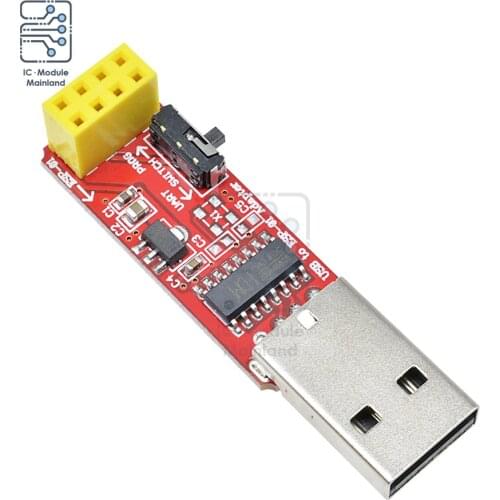 4.5V-5.5V Wifi Converter Programmer Module CH340 USB to ESP8266 ESP-01 ESP-01S Adapter for Arduino Smart Home Wireless Control