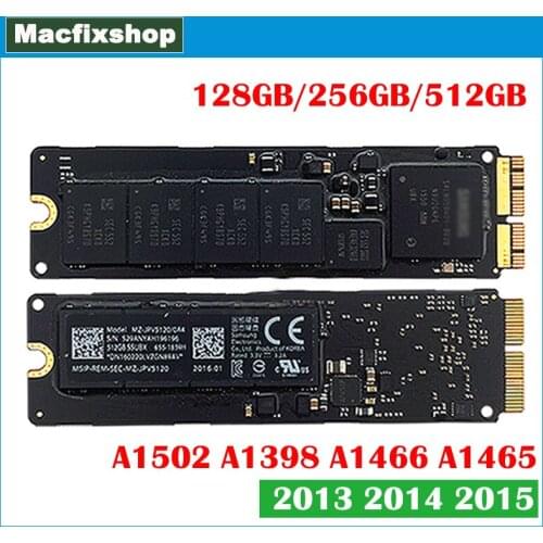 Laptop Genuine 128GB 256GB 512GB SSD Solid State Drive For Macbook Air Retina A1465 A1466 A1502 A1398 SSD 2013 2014 2015 Year