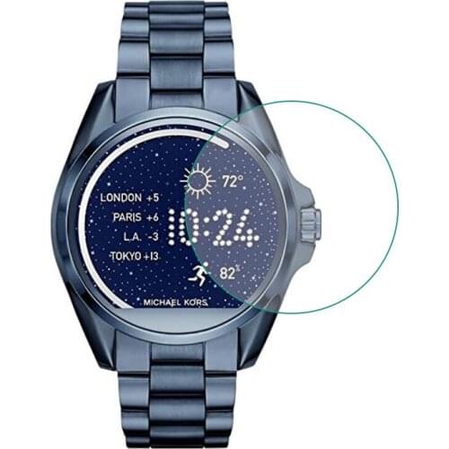 Tempered Glass Protective Film For Michael Kors Access Bradshaw MKT5001 MKT5004 MKT5006 MKT5012/5013/5018 Watch Screen Protector