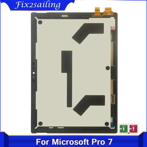 100% Test ORIGINAL Tablet LCD replacement For Microsoft Surface Pro 7 1866 LCD Display Touch Screen Digitizer Glass Assembly
