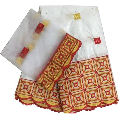 2019 african materials bazin riche getzner lace fabric embroidered brocade fabrics high quality french tulle lace 5+2 yards/lot