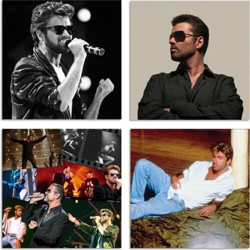 George Michael 5D Full Square Embroidery Diy Diamond Painting UK Pop Singer Cross Stitch Kits Canvas Wall Home Decor Mosaic
