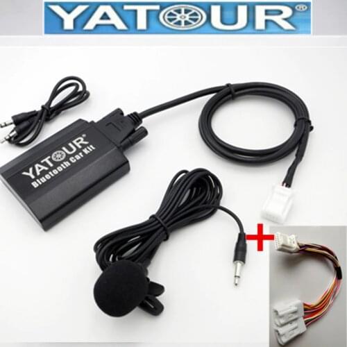 Yatour audio Bluetooth Kit Car Mp3 player for Lexus Toyota Camry Corolla RAV4 Vitz Avensis With Navigation handsfree Car Atapter
