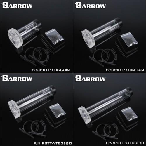 Barrow Acrylic RGB DDC Pump Reservoir with Top Kit PBTMT-YTB