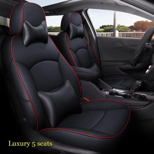 Luxury Leatherette Car Special Seat Coversfor Chevrolet Select Malibu XL 2016 -2021years interior decoration accessories