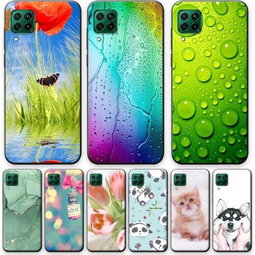 Case For Huawei P40 Lite Case Huawei P40 Lite E Soft TPU Back Cover For Huawei P40 Lite Case 5G Silicone Cool Phone Case Fundas