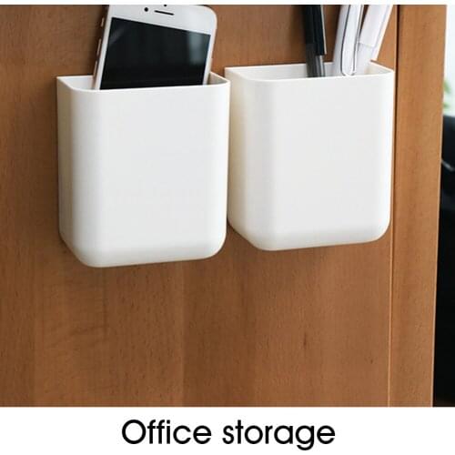 Remote Control Holder Wall Mounted Adhesive Organizer Storage Rack for Kitchen, Bathroom, Bedroom Caddy