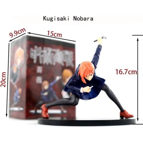 16.7cm Jujutsu Kaisen Kugisaki Nobara Action Figure PVC Model Japanese Original Anime Figure Toys for Boys New Style In Stock