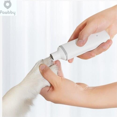 Pawbby Pet Electric Nail Polisher Portable Manicures Pets Scissors Nail Care Low Noise Safety Cutter Grooming ClawGrinder