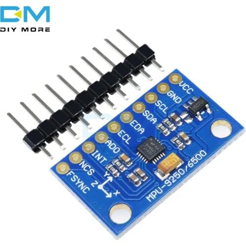 IIC I2C SPI MPU6500 MPU-6500 6-Axis Gyroscope Accelerometer Sensor Module Replace MPU6050 For Arduino With Pins GY-6500 Board