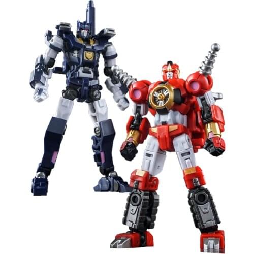 Lensple Iron Factory Transforamtion IF-EX32/IF-EX33 VOS&Kaon Set IF EX-32/33 DJD Team Justice Division Action Figure Robot Toys