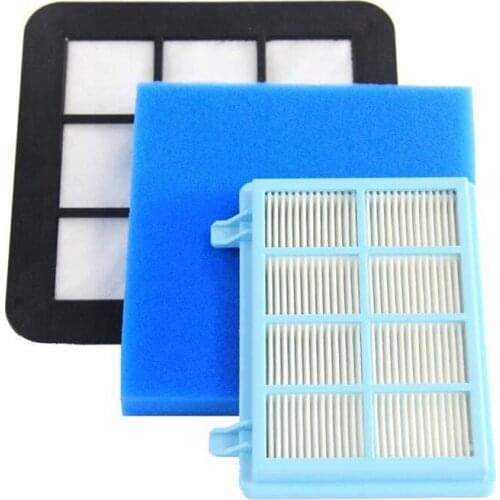 3pcs/set Washable Motor Foam Filter For Philips Power Pro Compact FC9331 / 09 FC9332 / 09 FC8010 / 01 Vacuum Cleaner Accessories